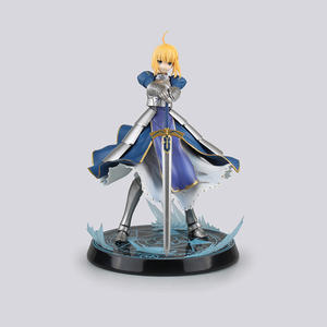 Figure d'Anime <span class=keywords><strong>Fate</strong></span>/stay night Sober Knight Holding Sword Debout Position Cloak Model PVC Collection Gift Toy Sculpture 23CM - Product Image 3