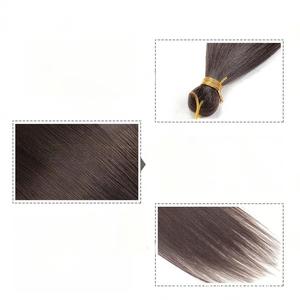 Extension per trecce pre-stirate, <span class=keywords><strong>capelli</strong></span> sintetici <span class=keywords><strong>castano</strong></span> rame, resistenti al calore, lisci, per trecce africane - Product Image 3