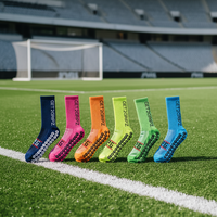 Chaussettes de football antidérapantes pour enfants et jeunes, en coton/spandex/nylon, respirantes, écologiques, épaisses, avec logo personnalisé, pour l'automne