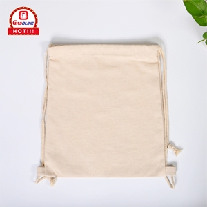 Eco Friendly Sports Promotional Custom Logo Printing Travel Bag Pack <b>Backpack</b> Cotton Drawstring Bag <b>Backpack</b> - Product Image 3