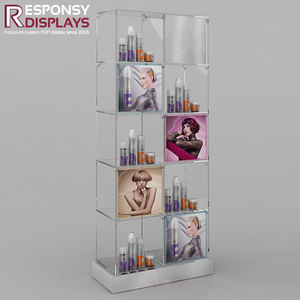 Trưng bày trang điểm độc lập với dải sáng và không gian tác phẩm nghệ thuật quảng cáo hiệu quả cho mỹ phẩm trong các cửa hàng - Product Image 5