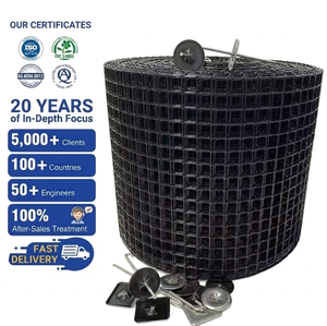 <span class=keywords><strong>Malla</strong></span> <span class=keywords><strong>de</strong></span> protección para páneles solares <span class=keywords><strong>de</strong></span> 8'' contra palomas, <span class=keywords><strong>de</strong></span> acero inoxidable 304 con revestimiento <span class=keywords><strong>de</strong></span> PVC negro, rollo <span class=keywords><strong>de</strong></span> <span class=keywords><strong>malla</strong></span> con clips, resistente a los rayos UV - Product Image 1