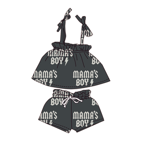 Set Canotta Estiva per Bambine <span class=keywords><strong>con</strong></span> Stampa Western, in Seta di Latte Traspirante, Elegante e Casual, Outfit per <span class=keywords><strong>Bambini</strong></span> - Product Image 6