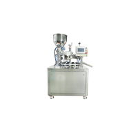Viscous Liquid Filling Machine Daily Products Ultrasonic PlasticTubes Filler Sealer Cosmetic Tube Filling and Sealing Machine