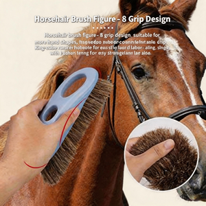 Kit de Aseo para Caballos de 9 Piezas al por Mayor, Bolsa de Almacenamiento Oxford Azul, Juego Completo de Cepillos Ecuestres, Peine Curry, Limpiador de Pezuñas de Quanying Pet - Product Image 2