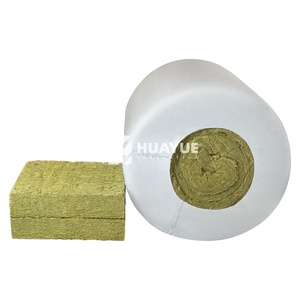 HUAYUE <span class=keywords><strong>Rollo</strong></span> 100 mm 50 mm Construcción Materiales de construcción Aislamiento de lana de roca Precio para edificios - Product Image 2