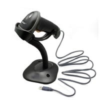 MJ2808at portátil con cable 1D Qr código de barras sensor láser de alta velocidad lector de código de barras con soporte