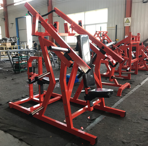 Appareil de fitness commercial Iso-latéral à charge libre pour pectoraux/dos, incluant Presse pectorale assise inclinée et Machine à tirage dorsal, en acier - Product Image 2