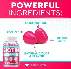 Precio bajo Etiqueta privada <span class=keywords><strong>Biotin</strong></span> Gummies Suplementos para el crecimiento del cabello <span class=keywords><strong>Biotin</strong></span> Gummy - Product Image 4