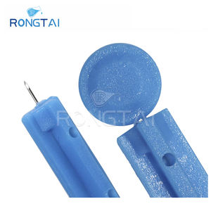 Fournisseurs de lancette de sang RONGTAI Lancette de sang en acier inoxydable Chine Lancette de sang de torsion jetable - Product Image 5