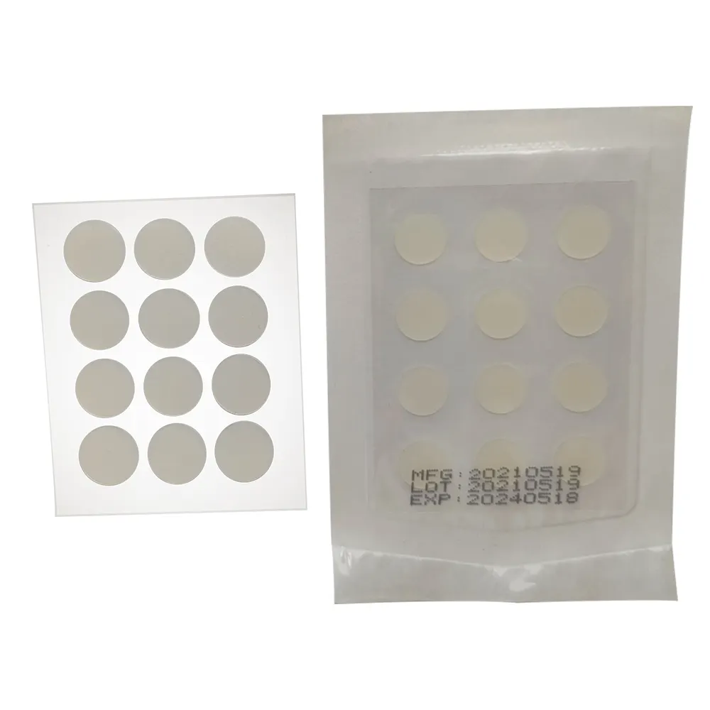 Hydrocolloid acne pimple patch unvisable and waterproof 12 dots/sheet