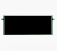 Panneau lcd réglable, 10 pièces, pas de temps de réponse 0.1s, faible à 0.3% transparents, verre lcd réglable, occultant, 3d