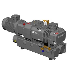 Bomba de Vacío de Tornillo de Alto Flujo Elmo Rietschle S-Vsi, de Funcionamiento en Seco, con Motor de Hierro Fundido, Alemania - Product Image 1