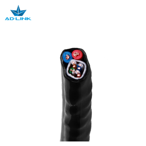 Cable UTP Cat5e Siamese <span class=keywords><strong>de</strong></span> <span class=keywords><strong>Precio</strong></span> <span class=keywords><strong>de</strong></span> Fábrica, 23/24AWG, 300m, Multiconductor, LAN Ethernet, Conductor OFC, Revestimiento <span class=keywords><strong>de</strong></span> PE+PVC, 8+2 Conductores - Product Image 3
