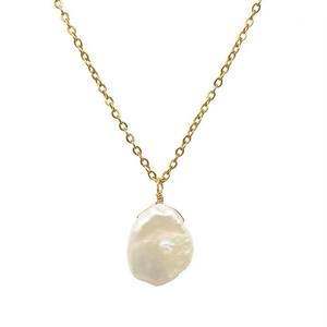 Collier élégant minimaliste baroque en perles naturelles pour femmes, chaîne de clavicule en forme de pétale, pendentif accessoire - Product Image 5