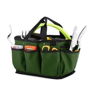 Sac de jardinage gratuit, sac de rangement pour outils de jardin de luxe et organisateur domestique avec poches, résistant à l'usure et réutilisable, 12 - Product Image 1