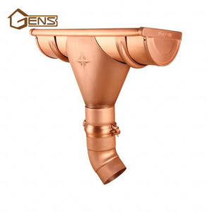 نظام مزاريب نحاسية مخصص من نوع K ونوع H لتصريف المياه من السقف - Product Image 3