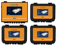 Sistema de Control Ambiental para Gallineros con Pantalla Táctil Ejoy, Controlador Automático de Temperatura y Humedad