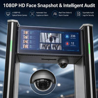 Portique détecteur de métaux à 8 zones pour aéroports et écoles, scanner de sécurité TN-SG-B200II