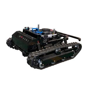 Endüstriyel sap biçme makinesi benzinli motor kendinden tahrikli küçük Robot çim kesici kesme genişliği 500mm 800mm 1000mm uzaktan kumanda - Product Image 2