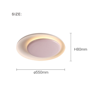 Modern Morandi Color Ceiling Lamp Metal & Glass Kids Bedroom Light Fixture Blue/Pink/White Nursery Chandelier for BoysGirls Room - Product Image 6