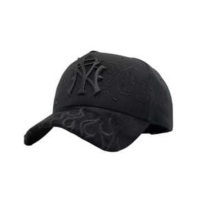 Wholesale 6-Panel <b>Vintage</b> Image Sporty Snapback Baseball <b>Caps</b> Outdoor Customizable Hand Embroidery Breathable Waterproof Jesus - Product Image 2