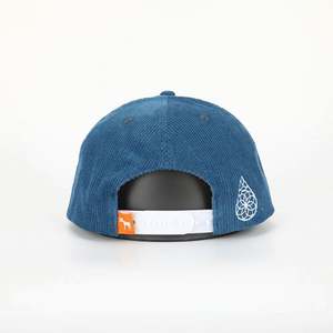 BSCI Oem Custom Embroidery <b>Patch</b> Logo Mens High Quality 5 Panel Unstructured Corduroy Rope Snapback Cap Hat - Product Image 5