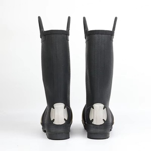 Bottes de pompier ignifuges et résistantes aux flammes - Certifiées CE, EN15090, embout en acier et semelle en caoutchouc - Product Image 5