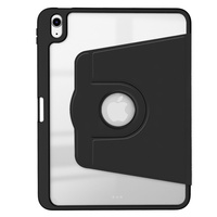 Étui de tablette rotatif en cuir PU, vente en gros d'usine, pour iPad Air 13, Pro 13, 10e et 11e génération, avec dos transparent et emplacement pour stylet