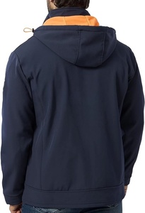 Soft shell Jacke für Männer Großhandel Fabrik Benutzer definiertes Logo Kleidung <span class=keywords><strong>Classic</strong></span> Style Soft shell Kleidung Sport jacke Wasserdichte Funktion - Product Image 2