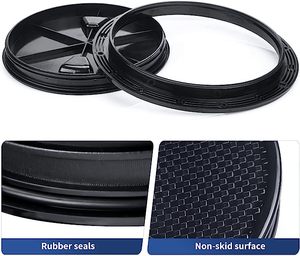 Plate-forme d'inspection ronde antidérapante, pour Marine, étanche, solide et détachable, pour milieu aquatique, Installations extérieures - Product Image 6