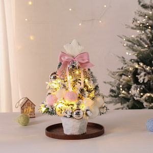 Sapin de Noël artificiel en PE/PVC de haute qualité, 45-60 cm, vert, avec lumières LED personnalisées, pour décoration intérieure - Product Image 2