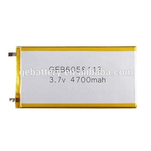 GEB6058113 <span class=keywords><strong>3</strong></span>,7 V 4700 mAh lipo rechargeable Li-ion tablet battery - Product Image 1