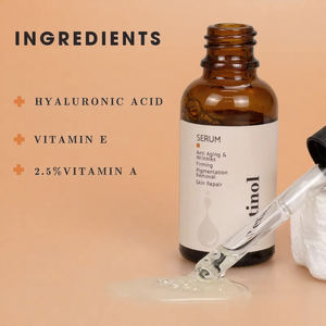 Sieri al Retinolo per la Cura della Pelle, Restringimento dei Pori, Rassodamento, Idratazione e Sbiancamento del Viso - Product Image 4