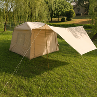 Tente gonflable pour hayon de SUV 380x230cm, en tissu Oxford 210D, abri de camping arrière pour voiture, colonne d'air en PVC haute résistance, portable