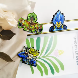 Hybride En Gros Badge Pin Anime Logo Mode <span class=keywords><strong>Manga</strong></span> Bouton Pin Personnalisé Épinglettes Hommes et femmes Manteau Broches Cadeau - Product Image 1