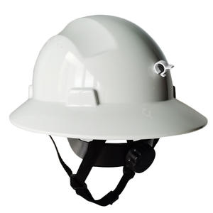 Casco antigolpes de ala grande para obra, protección para minería, barbilla en forma de Y con casco - Product Image 1