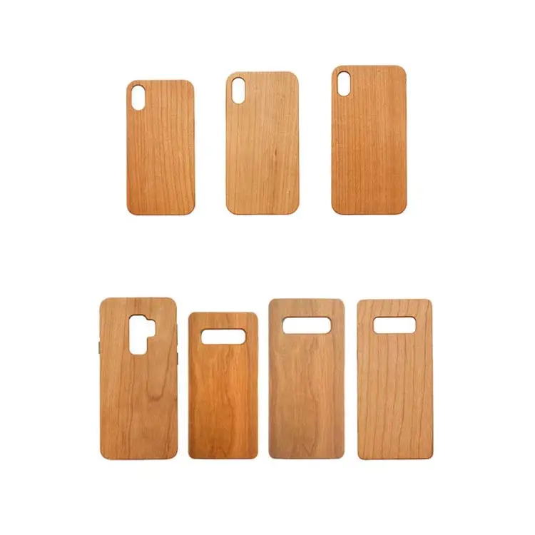 Grosir Sumber Creat Penutup Mewah untuk iPhone 12 14 Samsung S22 Casing Ponsel Kayu Ultra