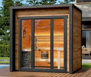 Phòng xông hơi khô kiểu 2025 truyền thống phòng xông hơi khô ngoài trời - Product Image 3