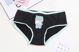 Ropa interior de algodón para chicas adolescentes con estilo y dibujos animados multicolores de fábrica, bragas de cintura baja, <span class=keywords><strong>calzoncillos</strong></span> elásticos de encaje, <span class=keywords><strong>calzoncillos</strong></span> - Product Image 5