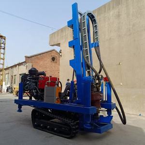 新スタイル4気筒ディーゼルエンジン60 hpクローラータイプ200m深型油圧マイニングドリルリグ工場価格 - Product Image 6