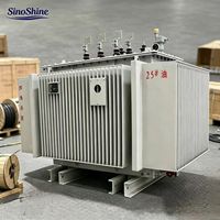 SinoShine Ultra Yüksek Gerilim Yağlı Güç Trafosu 6300kVA 1000kVA 1600kVA 110kV Elektrik Ekipmanları Trafoları