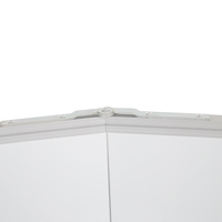 Vente en gros d'usine OEM tableau blanc pliable de grande taille 40x72 pouces avec cadre en aluminium tableau blanc mural avec deux tableaux blancs pliants