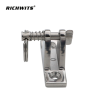 Charnière de bimini pour yacht en acier inoxydable 304 316 avec goupille à ressort à dégagement rapide, accessoire de quincaillerie marine