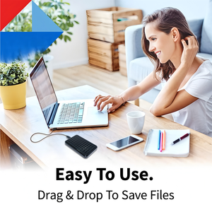 1TB draagbare externe SSD USB <span class=keywords><strong>3.2</strong></span> Type-C, IP65 water- en stofbestendig, voor telefoon, laptop, PS5, Xbox gegevensback-up - Product Image 4