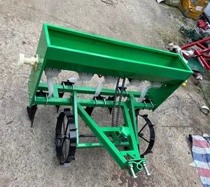 Pequeño equipo agrícola, tractor manual diésel de 12 hp con cultivador y sembradora de 8 hileras <span class=keywords><strong>para</strong></span> siembra y fertilización de trigo. - Product Image 5