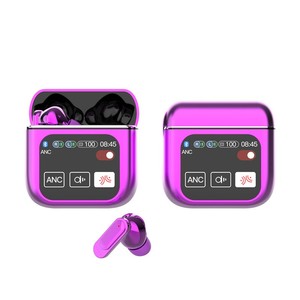 New se60led màn hình thông minh không dây Bluetooth Tai nghe ANC + enc tiếng ồn-hủy bỏ in-ear kinh doanh tai nghe - Product Image 2