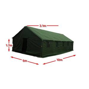 20 Person Outdoor <b>Camping</b> Tent Heavy-Duty Waterproof Canvas <b>Shelter</b> with Steel Frame Structure Triple Layer - Product Image 6