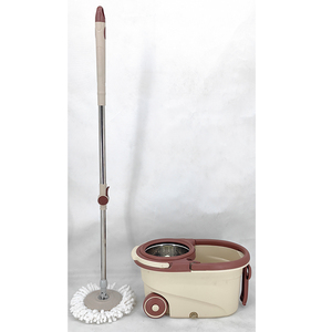 <span class=keywords><strong>Seau</strong></span> de vadrouille rotative à 360 degrés pour nettoyer la maison avec deux têtes de vadrouille et <span class=keywords><strong>seau</strong></span> avec ensemble d'essoreuse - Product Image 5