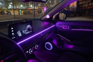 Luces LED Interiores Mejoradas para Honda Civic 11ª Generación 2022-2025, Cubierta de Altavoz, Luz Ambiental, 64 Colores, Efecto Arcoíris - Product Image 5